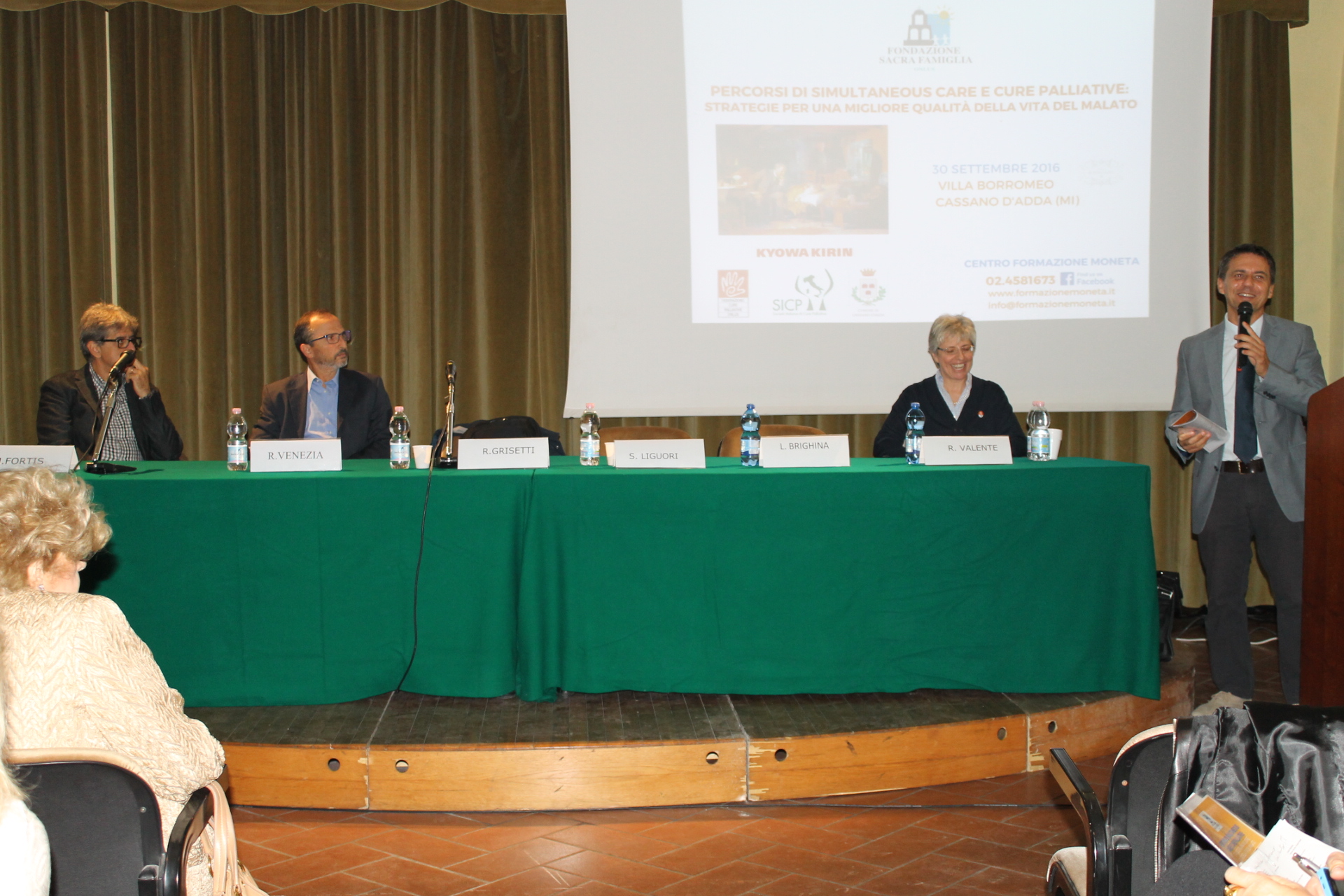 L'intervento del sindaco di Cassano D'Adda Roberto Meraviglia