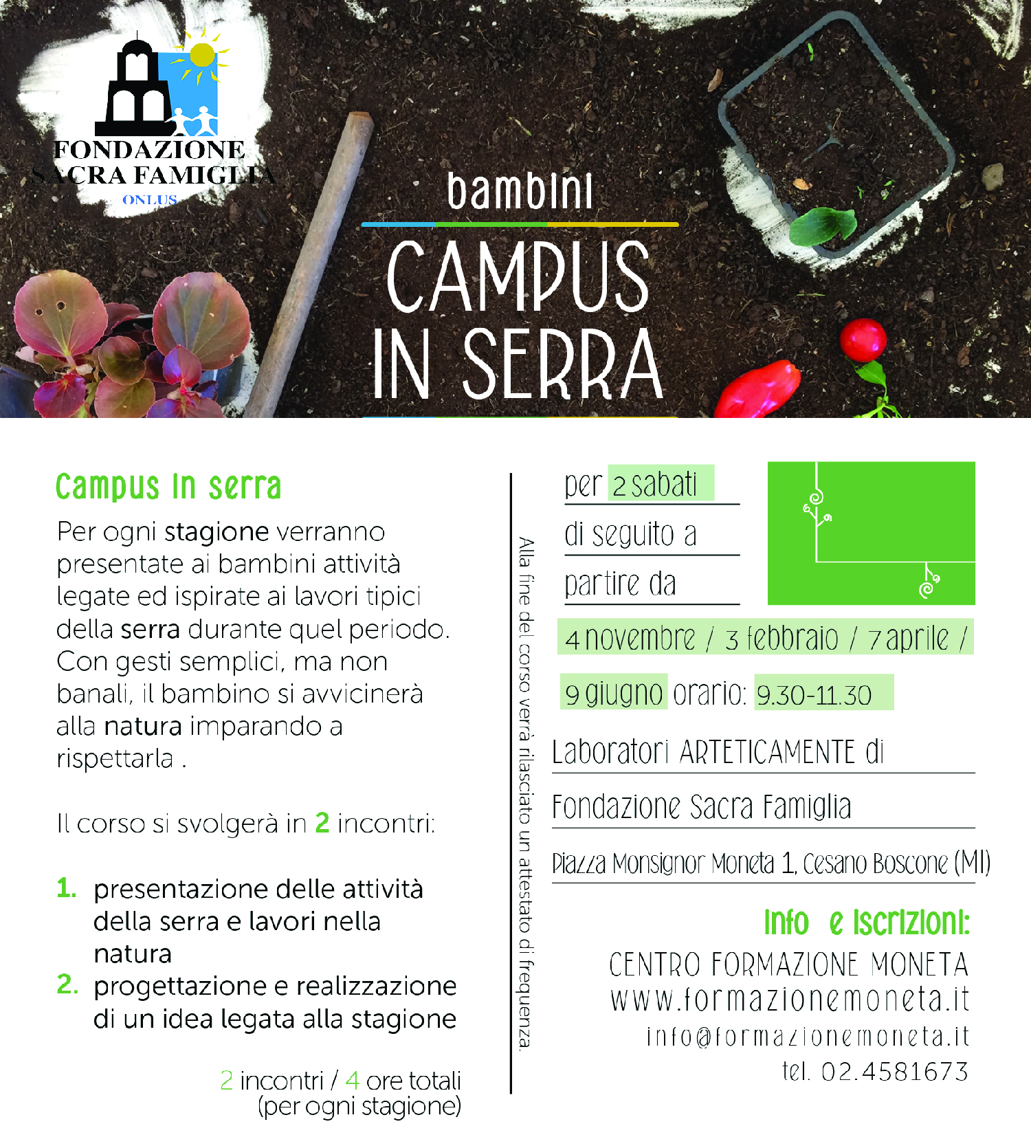 Campus in serra - bambini