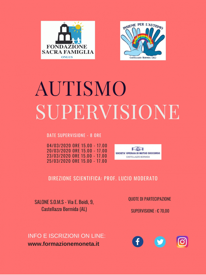 SUPERVISONE AUTISMO CASTELLAZZO BORMIDA 