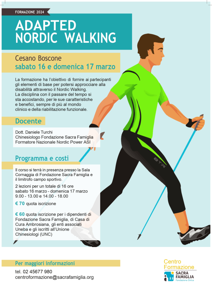 ADAPTED NORDIC WALKING                                                                                                          